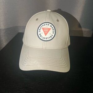 Very Clean Southern Marsh Collection Adjustabel Grey Cap Hat by Southern Marsh